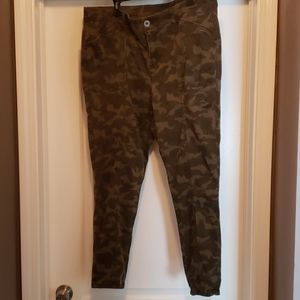 Lane Bryant Army fatigue pants